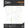 Sizzix A5 Clear Stamps Set 24pz - Swatch Cards by Eileen Hull 666881