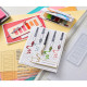 Sizzix A5 Clear Stamps Set 24pz - Swatch Cards by Eileen Hull 666881