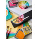 Sizzix A5 Clear Stamps Set 24pz - Swatch Cards by Eileen Hull 666881