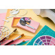 Sizzix A5 Clear Stamps Set 24pz - Swatch Cards by Eileen Hull 666881