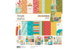 Simple Stories Book Fair Collection Kit 30x30cm