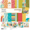 Simple Stories Book Fair Collection Kit 30x30cm