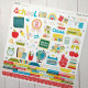 Simple Stories Book Fair Cardstock Stickers 30x30cm