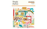 Simple Stories Book Fair Bits & Pieces 60pz