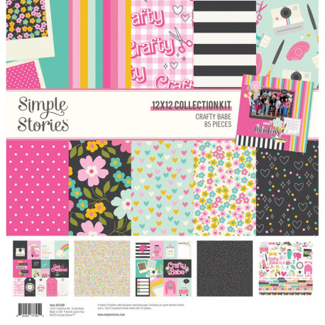 Simple Stories Crafty Babe Collection Kit 30x30cm