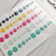 Simple Stories Crafty Babe Glitter Enamel Dots