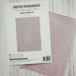 Dutch Doobadoo Dutch Sticker Art A5 Woodland Springs