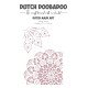 Dutch Doobadoo Woodland Springs Ducth Mask Art A5 Grunge Doily