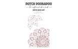 Dutch Doobadoo Woodland Springs Ducth Mask Art A5 Grunge Doily