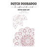 Dutch Doobadoo Woodland Springs Ducth Mask Art A5 Grunge Doily