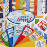 Echo Park Born To Travel Element Sticker 30x30cm