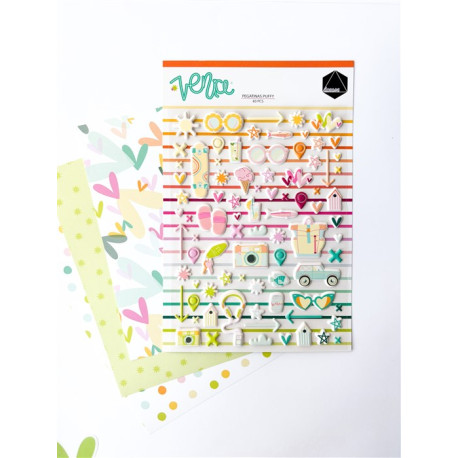 Dunaon FORME VENICE Puffy Stickers 83pz