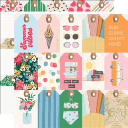 Simple Stories Sunny Days Collection Kit 30x30cm