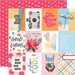 Simple Stories Sunny Days Collection Kit 30x30cm