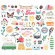 Simple Stories Sunny Days Bits & Pieces 59pz