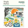 Simple Stories Happy Travels Bits & Pieces 56pz