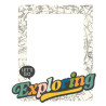 Simple Stories Happy Travels Chipboard Frames 6pz