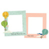 Simple Stories Happy Travels Chipboard Frames 6pz