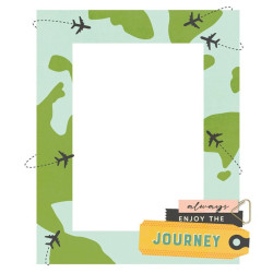 Simple Stories Happy Travels Chipboard Frames 6pz
