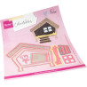 Marianne Design Collectables Animal Shed by Marleen