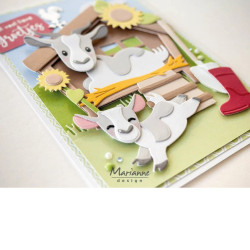 Marianne Design Collectables Eline's Goat Family