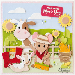 Marianne Design Collectables Eline's Goat Family