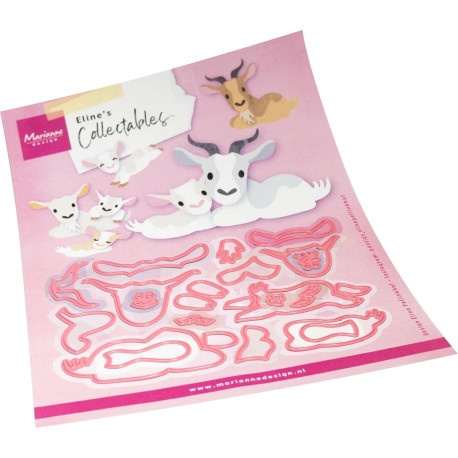 Marianne Design Collectables Eline's Goat Family