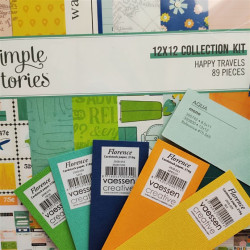 Simple Stories Happy Travels Paper Pad 15x20cm