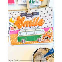 Simple Stories Happy Travels Paper Pad 15x20cm