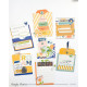 Simple Stories Happy Travels Bits & Pieces 56pz
