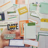 Simple Stories Happy Travels Journal Bits & Pieces 35pz