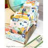 Simple Stories Happy Travels Journal Bits & Pieces 35pz