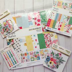 Simple Stories Sunny Days Collection Kit 30x30cm