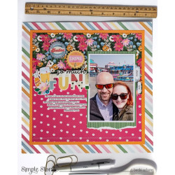 Simple Stories Sunny Days Collection Kit 30x30cm