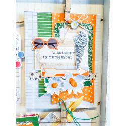 Simple Stories Sunny Days Paper Pad 15x20cm