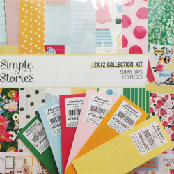 Simple Stories Sunny Days Paper Pad 15x20cm