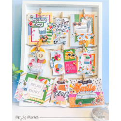 Simple Stories Sunny Days Paper Pad 15x20cm