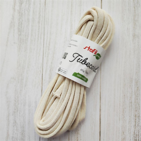 Cordoncino Tubolare TUBECORD CREMA 10m