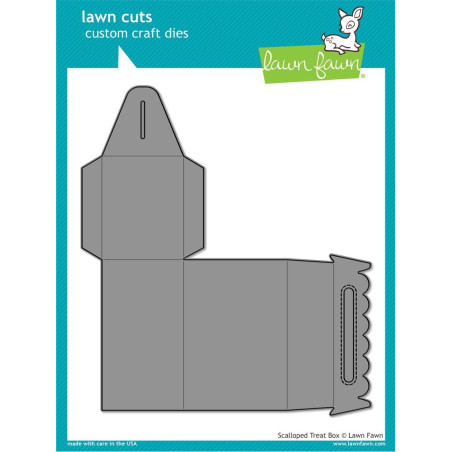 Lawn Fawn Scalloped Treat Box Dies