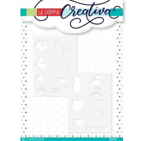 La Coppia Creativa Stencil CIN-CIN 2pezzi