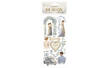 Stamperia Timeless Rub-On Wedding