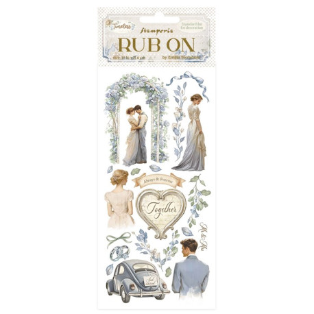 Stamperia Timeless Rub-On Wedding
