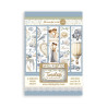 Stamperia Timeless A5 Washi Pad 8pz