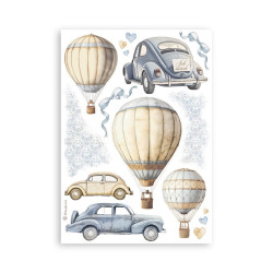Stamperia Timeless A5 Washi Pad 8pz
