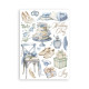 Stamperia Timeless A5 Washi Pad 8pz