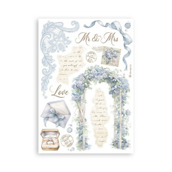 Stamperia Timeless A5 Washi Pad 8pz