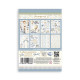 Stamperia Timeless A5 Washi Pad 8pz