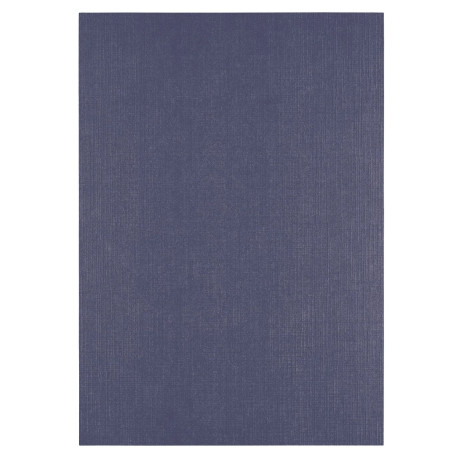 10 fogli Cartoncino Trama Lino A4 EGGPLANT 250 gsm