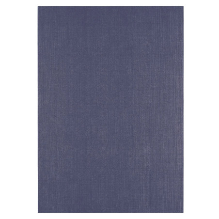 10 fogli Cartoncino Trama Lino A4 EGGPLANT 250 gsm