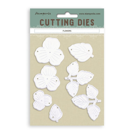 Stamperia Flowers A6 Cutting Dies
